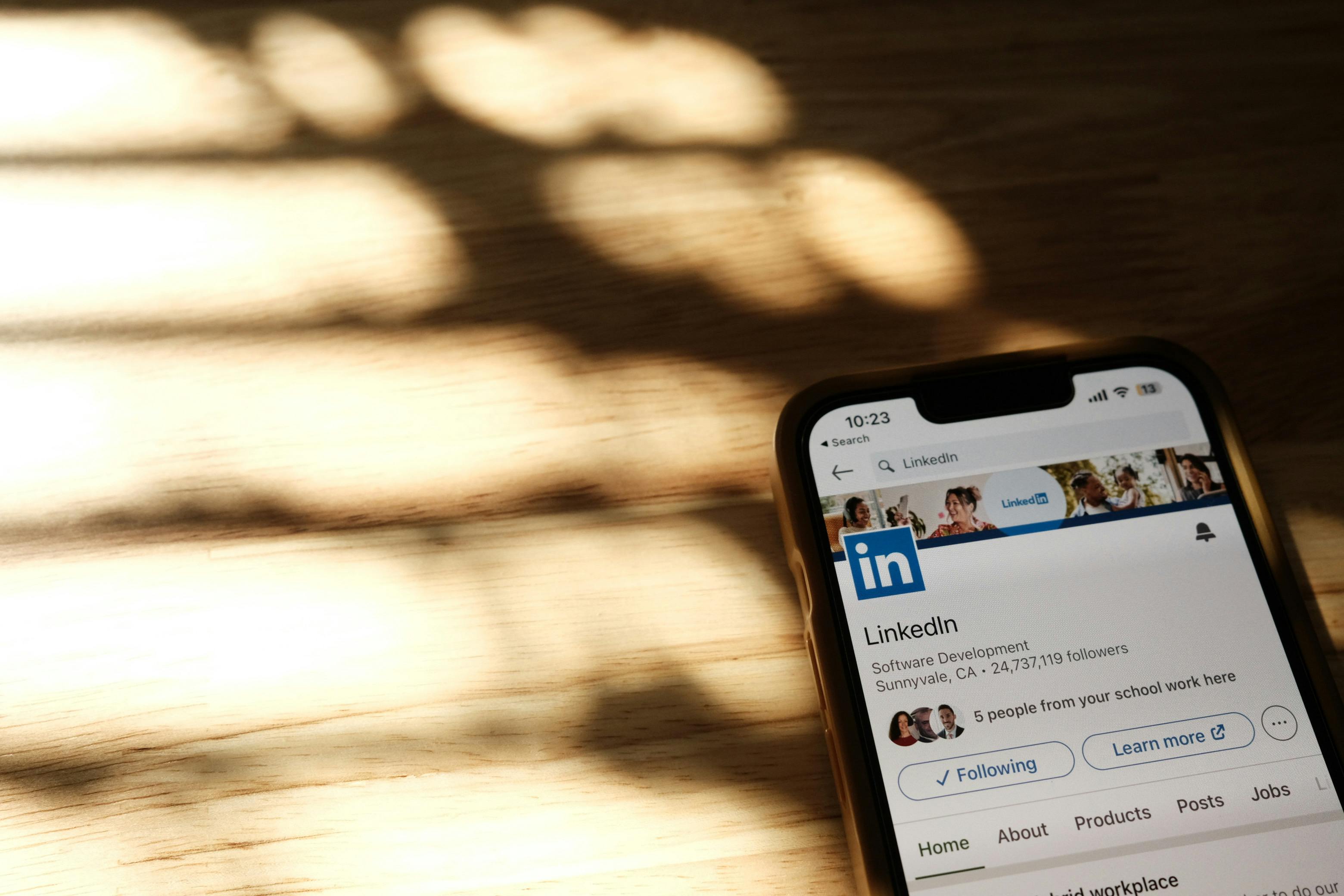 Profil LinkedIn - vie-professionnelle.fr